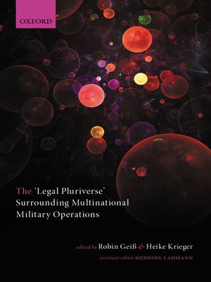 cover image of The 'Legal Pluriverse' Surrounding Multinational Military Operations